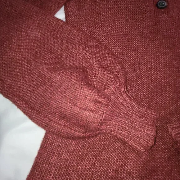 Sweater Dress American Eagle Red/orange ish ish - Picture 3 of 5